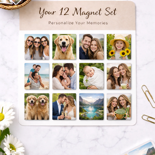 Custom 12-piece Magnet Set