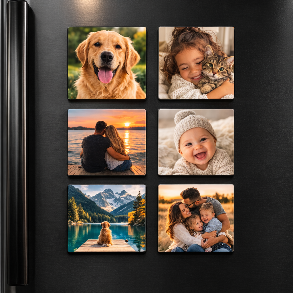 Custom 6-piece Magnet Set